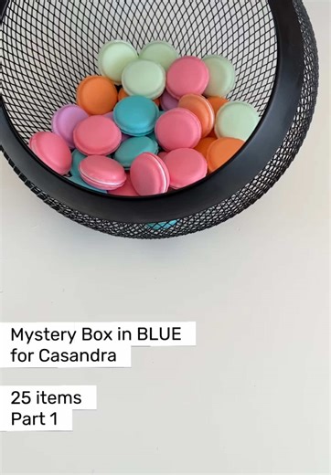 Creating a Blue Toned Mystery Box for Casandra
