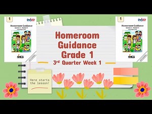 GRADE 1-KINDNESS HOMEROOM GUIDANCE 3RD QUARTER WEEK 1 MODULE 6