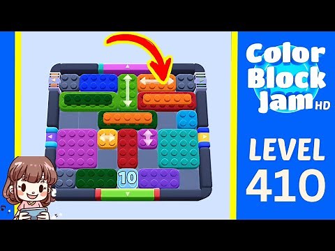 Color Block Jam Level 410 Solution Walkthrough