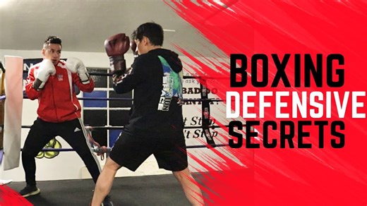 Boxing defensive secrets to avoid getting hit