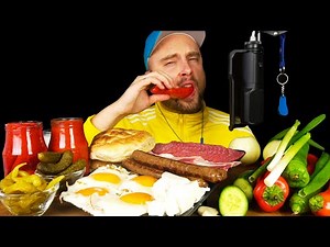 THE REAL Balkan Breakfast 🍞🍳🍅 ASMR Eating!
