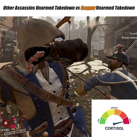 Connor is a Tank… Unstoppable Force 💀 #assassincreedblackflag #assassinscreed #gaming