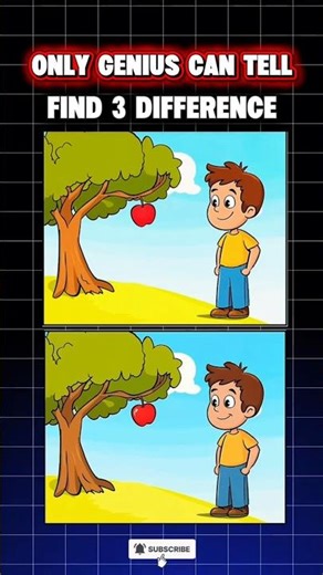 Find 3 differences? #canyousolve