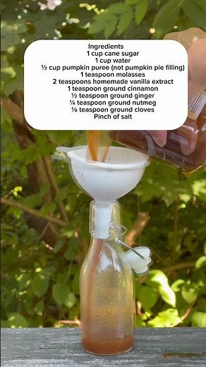 Pumpkin Spice Syrup Recipe #pumpkin #pumpkinspiceseason #easyrecipe