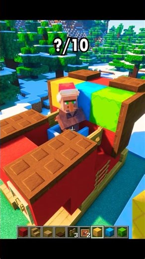 Minecraft Santa's Sleigh 🛷 #shorts #minecraft #itsmeissie