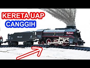 MAINAN KERETA API UAP CANGGIH MIRIP ASLINYA