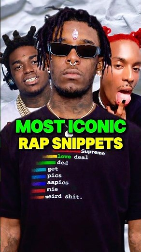 The Most Iconic Rap Snippets Of All Time 🎵🔥
