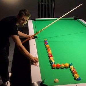 95K views · 1.1K reactions | These pool trick shots are incredible 朗 (via aaronthepoolshark/IG) | ESPN UK | Facebook
