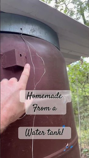 Homemade Deer Feeder |500 lbs! From an Old Water Tank