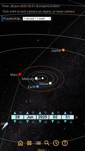 ✨ Hoy, 29 de octubre de 2025, el cometa 3I ATLAS alcanza su perihelio, el punto más cercano al Sol en su viaje interestelar. 🌞☄️ Desde los confines del espacio, este visitante nos recuerda lo vasto y dinámico que es nuestro Universo: fragmentos de hielo y polvo que cruzan sistemas estelares, dejando tras de sí una estela de misterio y belleza cósmica. 💫 Vídeo creado con la app: The SkyLive #3iatlas #cometa #UniversvmBox #astronomia a #astronomy #astrophotography #astrofotografia #universo | Un