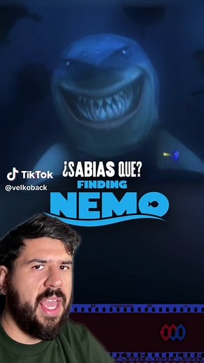 La triste historia detrás de Bruce en Buscando a Nemo