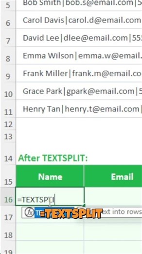 How to Split Text in Excel (Better Than Text-to-Columns!)