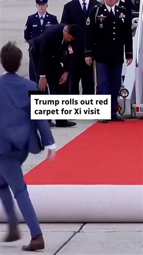 Trump rolls out red carpet for Xi visit