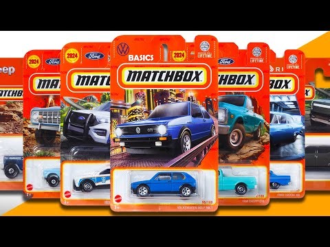 Showcase - 2024 Matchbox 14 New Released Models Lineups, Ford Bronco, VW Golf MK 1, Renault Megane.