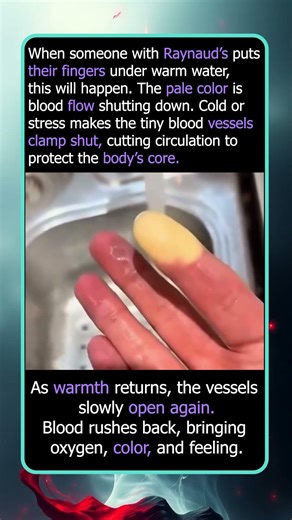 This Is What Warm Water Does to Raynaud’s Fingers