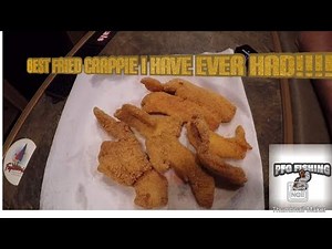 THE BEST Fried Crappie I Have Ever Had! Ms. Cathy's South Florida Fish Wash!