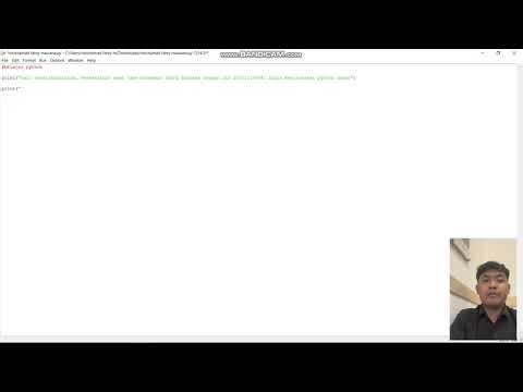 belajar dasar python