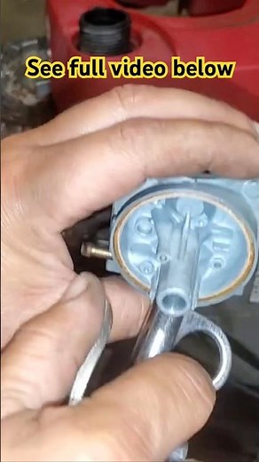 This $5 fix stops mower surging instantly #lawnmower #diy #carburetor