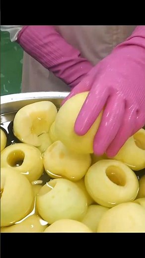 Apple jam Making Video #machine #food