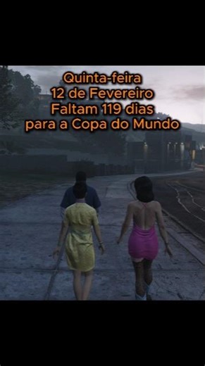 FALTAM 119 DIAS PARA A COPA DO MUNDO #gta #dias #copadomundo #2026