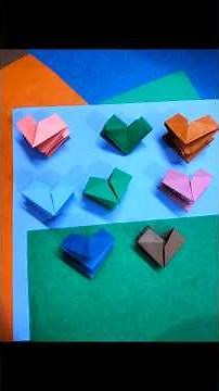 Infinity Star Folding Puzzle ✨ | Easy Paper Craft #Shorts