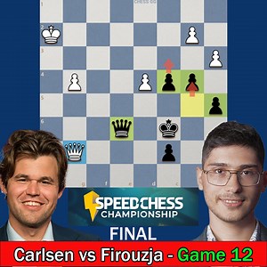 37K views · 614 reactions | Endgame Masterclass! | Carlsen vs Firouzja Final - Speed Chess 2024 - Game 12 | Chess GG | Facebook