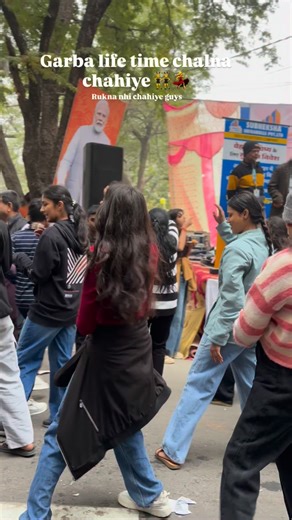 Notanki🫶😅 on Instagram: "Every moment garba enjoy 💃"