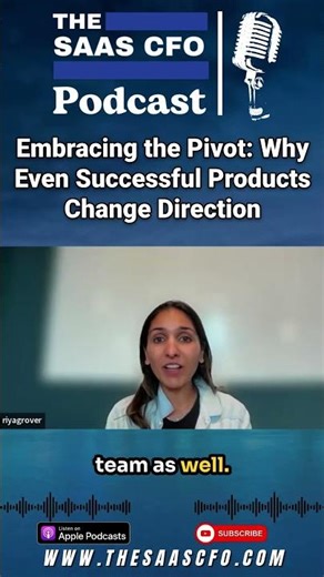 Embracing the Pivot: Why Even Successful Products Change Direction #saas #podcast #ai #sequence