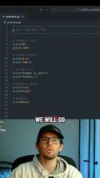 Python Basics — Data Types Overview