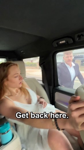 Runaway bride jumps into strangers car! 😱 #fblifestyle #wedding #bride | Jamie and Blake
