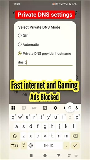 Private Dns Settings 🚨 Fast internet DNS servers 📶 Gaming dns settings 📣 Private dns kya hai