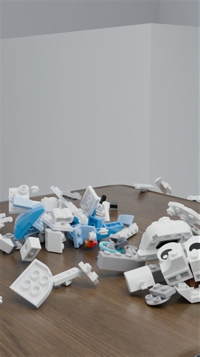 Satisfying Lego Dog Build #lego #puppy #shorts