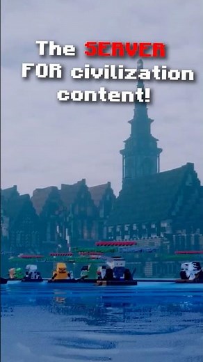 The SERVER to join for Minecraft Civilization Content!?