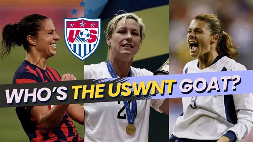 Mia Hamm, Abby Wambach, and Carli Lloyd – Ranking the Best of USWNT History!
