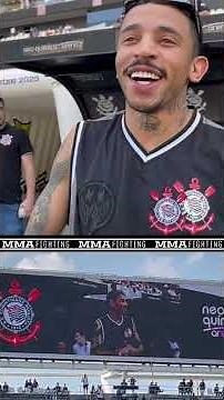 Carlos Prates gets hero's welcome at Corinthians x Botafogo match | MMA Fighting