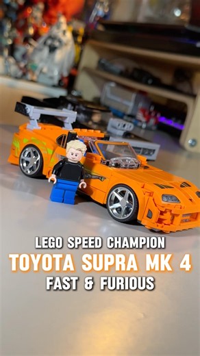Unboxing Lego Speed Champions Toyota Supra MK 4 Fast & Furious Brian O’connor #lego #toy #toys #car
