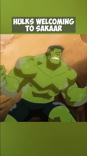Hulks Welcoming To Sakaar #marvel #hulk