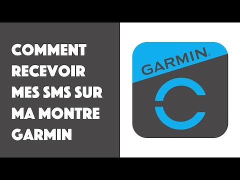 Comment recevoir mes SMS sur ma montre Garmin ?