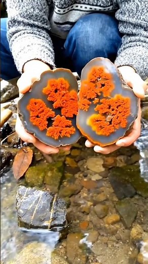 Moss agate is very unique and rare due to its distinctive moss-like patterns. #geology #crystals