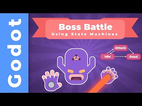 #GodotEngine - How to use State Machines to Design a Boss Battle