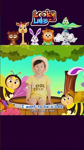 Oh bee bee buzz buzz song for babies and toddlers by looky luke