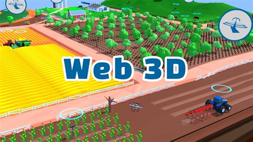 Machine-to-Machine (M2M) communication and Internet of Things (IoT) are rapidly transforming various industries, including resource mining, agriculture, manufacturing, healthcare, and many more. For example, in agriculture, a wireless mesh network can be used for automated irrigation systems, planting/harvesting monitoring, and livestock tracking in real-time. #verge3d | Verge3D by Soft8Soft