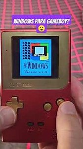 windows for gameboy color? have you ever seen anything like this? 😮😮 #windows #gameboycolor #gbc