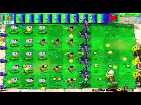 Plants Vs Zombies Mod - (Animation VS D.M.C.A Demo) // Level 1-9 - Game walkthrough