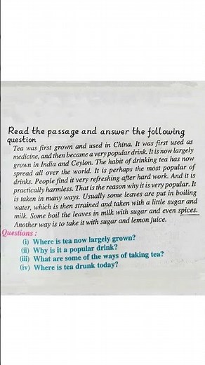 Passage writing in english | passage for board exam | english passage | passage for competition