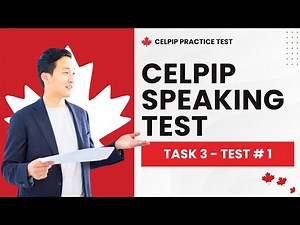 CELPIP Task 3 Speaking Describing a Scene Sample Question with Answers Mock Test #1 FINAL