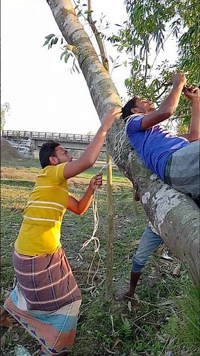 How to tie a rope around the neck and pull it