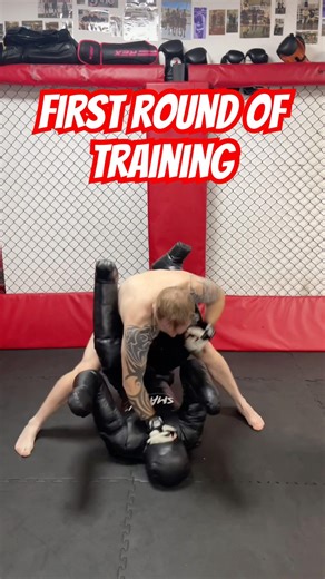 First round of training vs. second round of training