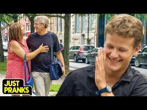 Old Man Suddenly Takes Her Spot! 🤯 | Just Pranks