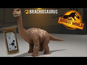 Baby Brachiosaurus Scan Codes! ( Jurassic World Facts App ) Eocarcharia & Austroraptor Dino Tracker!